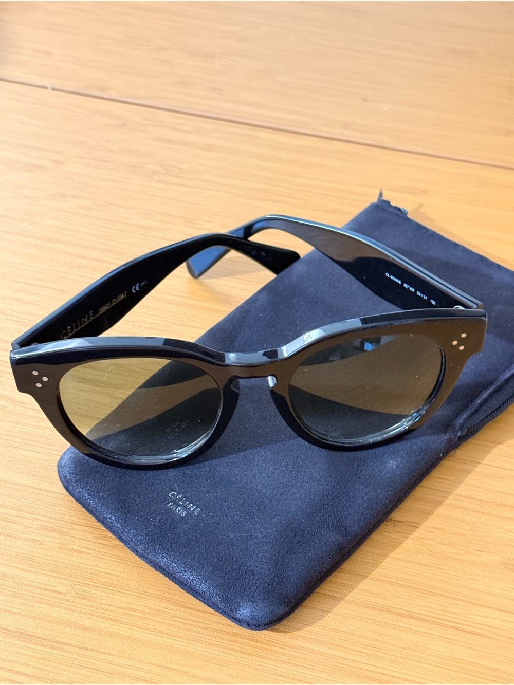 Celine 41049/S Thin Preppy Sunglasses